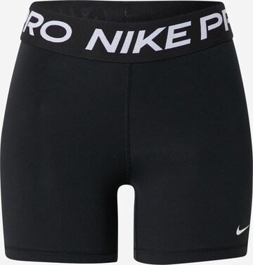 NIKE Skinny Workout Pants 'Pro 365' in Black: front