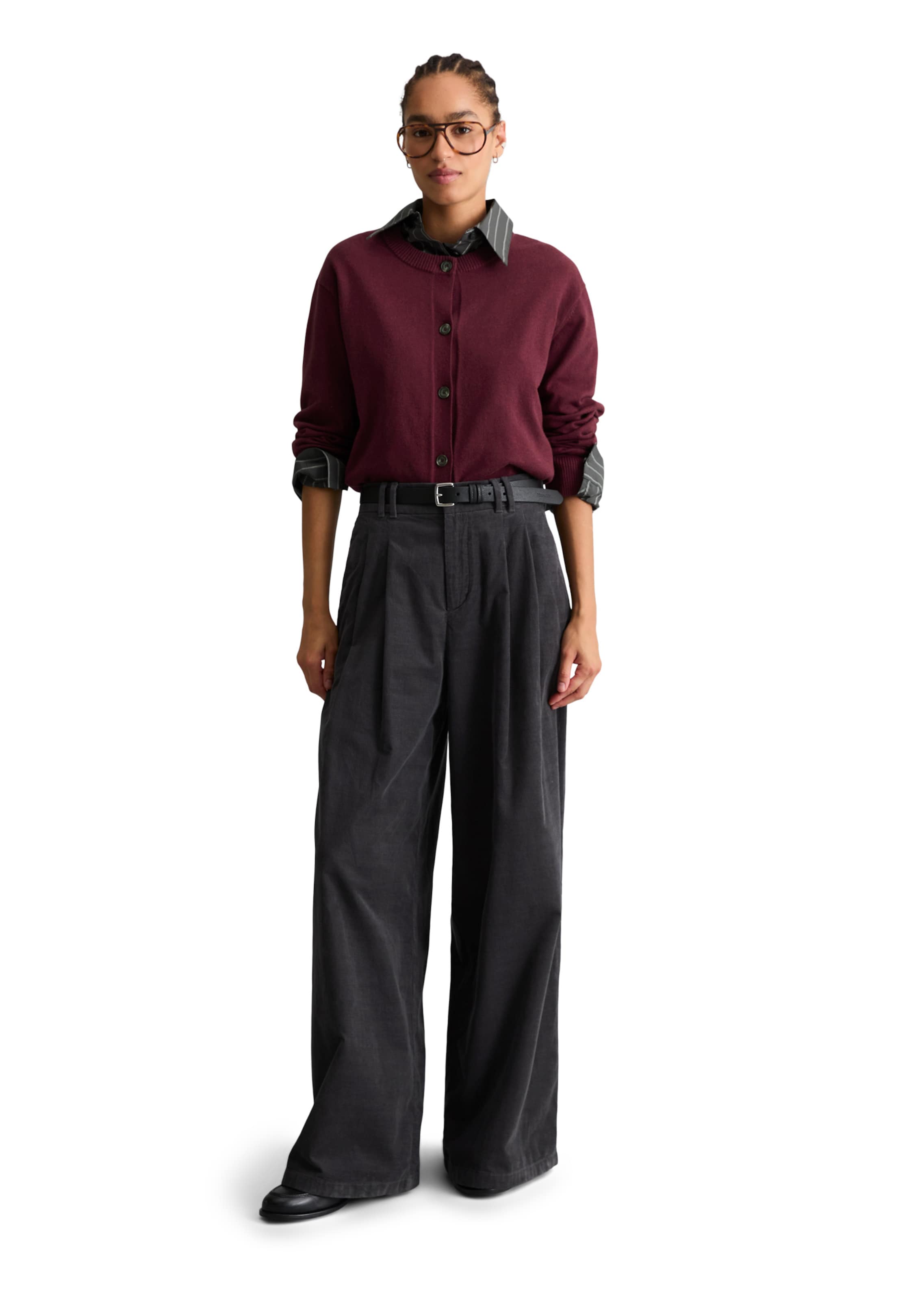 Cardigan Marc O'Polo DENIM en rouge