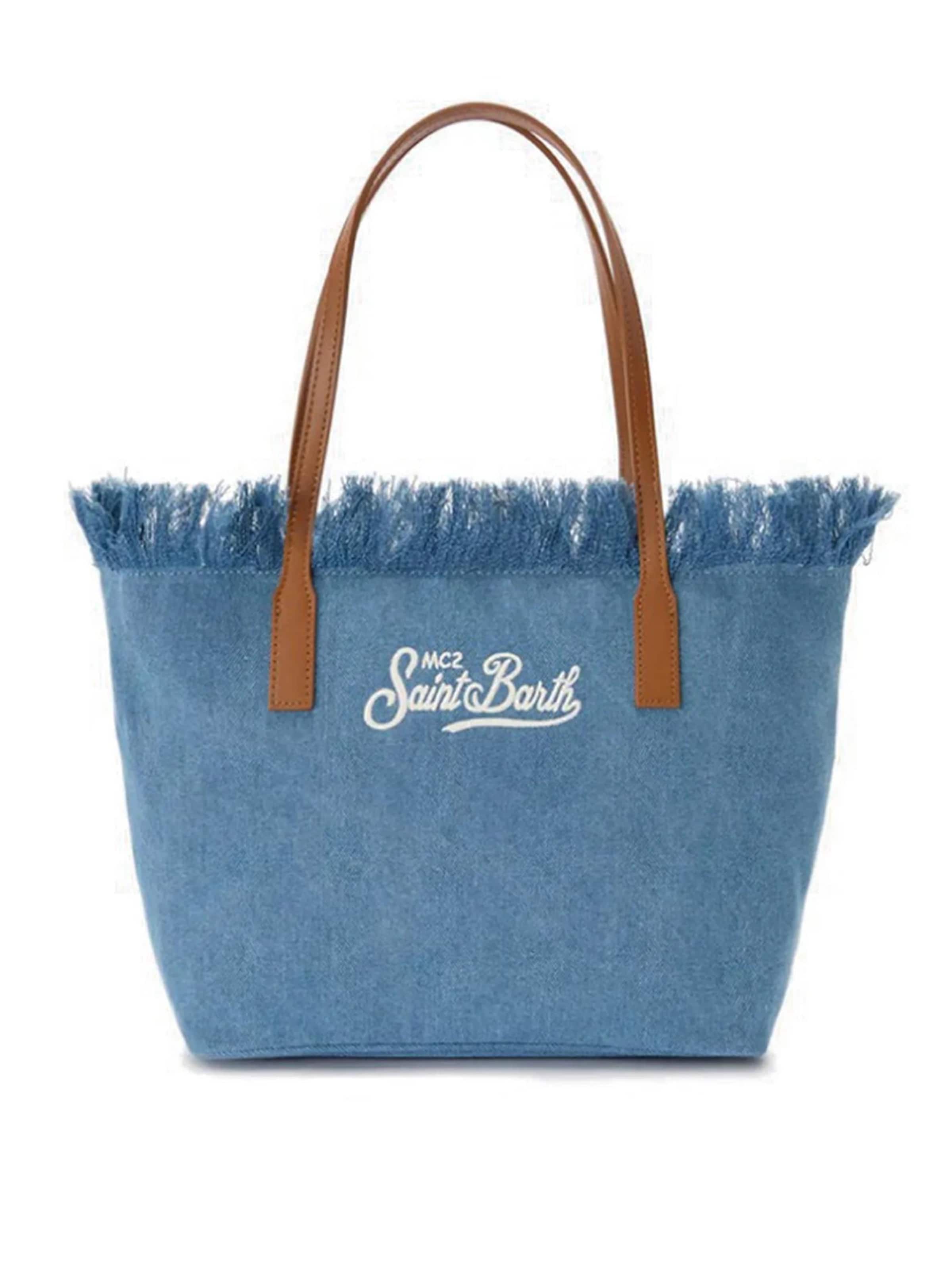 MC2 Saint Barth Shopper in Blauw: voorkant