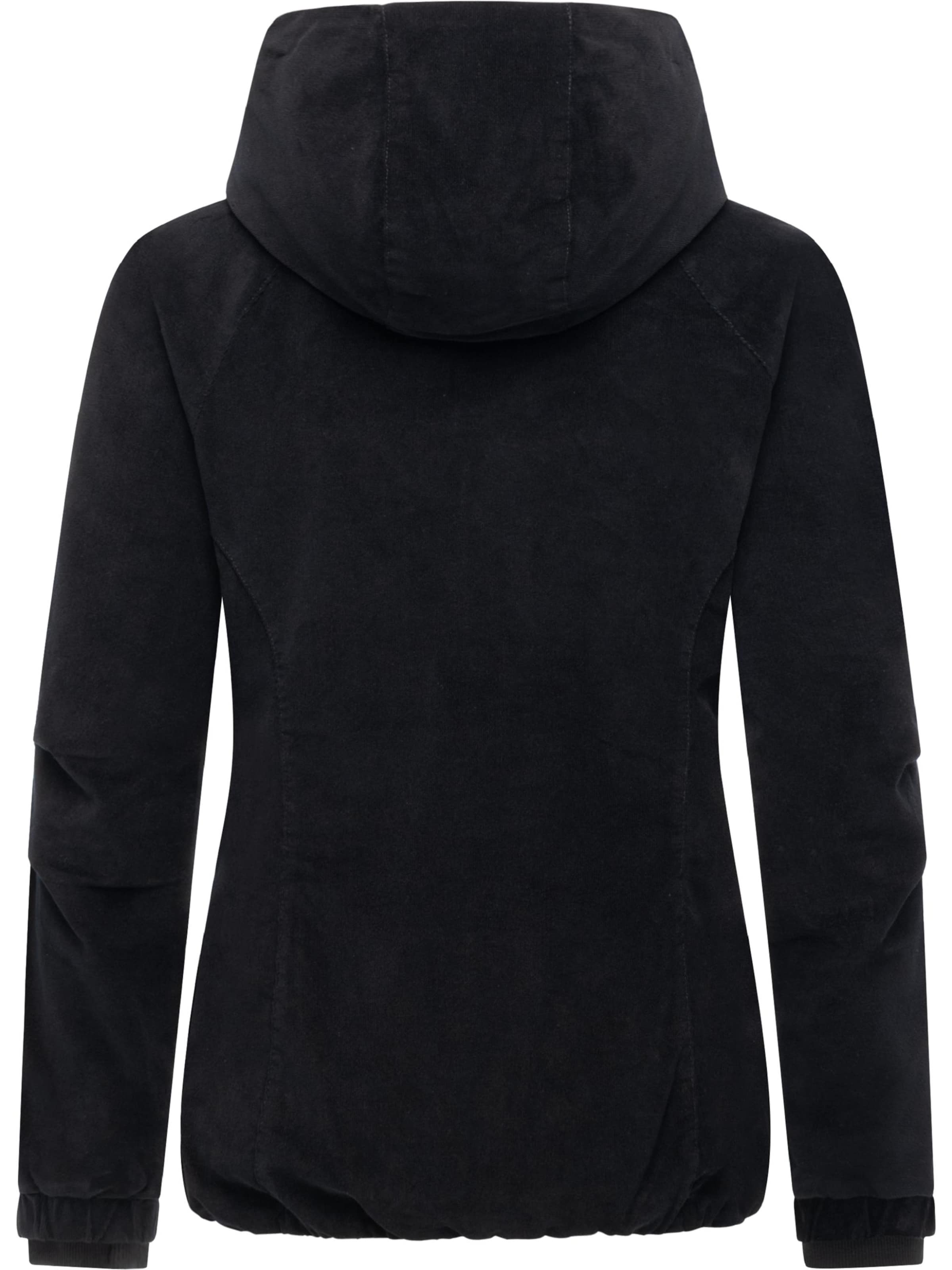 Ragwear Between-Season Jacket 'Youmodo' in Black