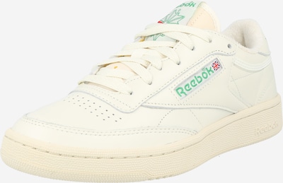 Reebok Sneaker 'Club C 85 Vintage' in navy / hellgrün / feuerrot / naturweiß, Produktansicht