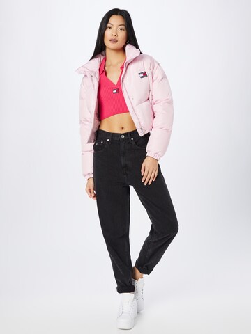 Tommy Jeans Sweter w kolorze różowy