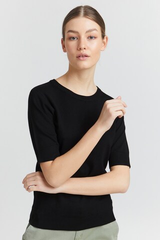 Oxmo Sweater 'Helin' in Black: front