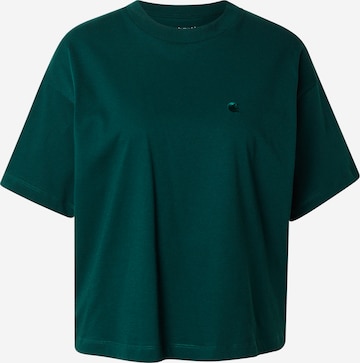 žalia Carhartt WIP Marškinėliai 'Chester': priekis