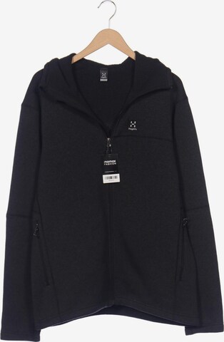 Haglöfs Sweatshirt & Zip-Up Hoodie in XL in Grey: front