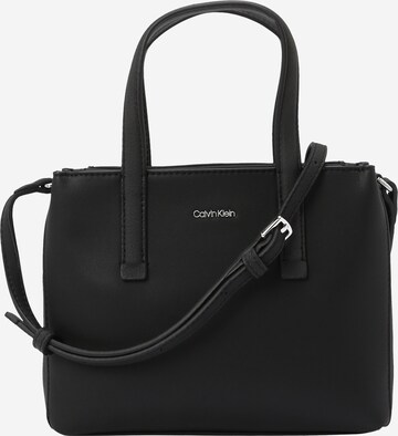 Calvin Klein - Bolso de mano en negro: frente