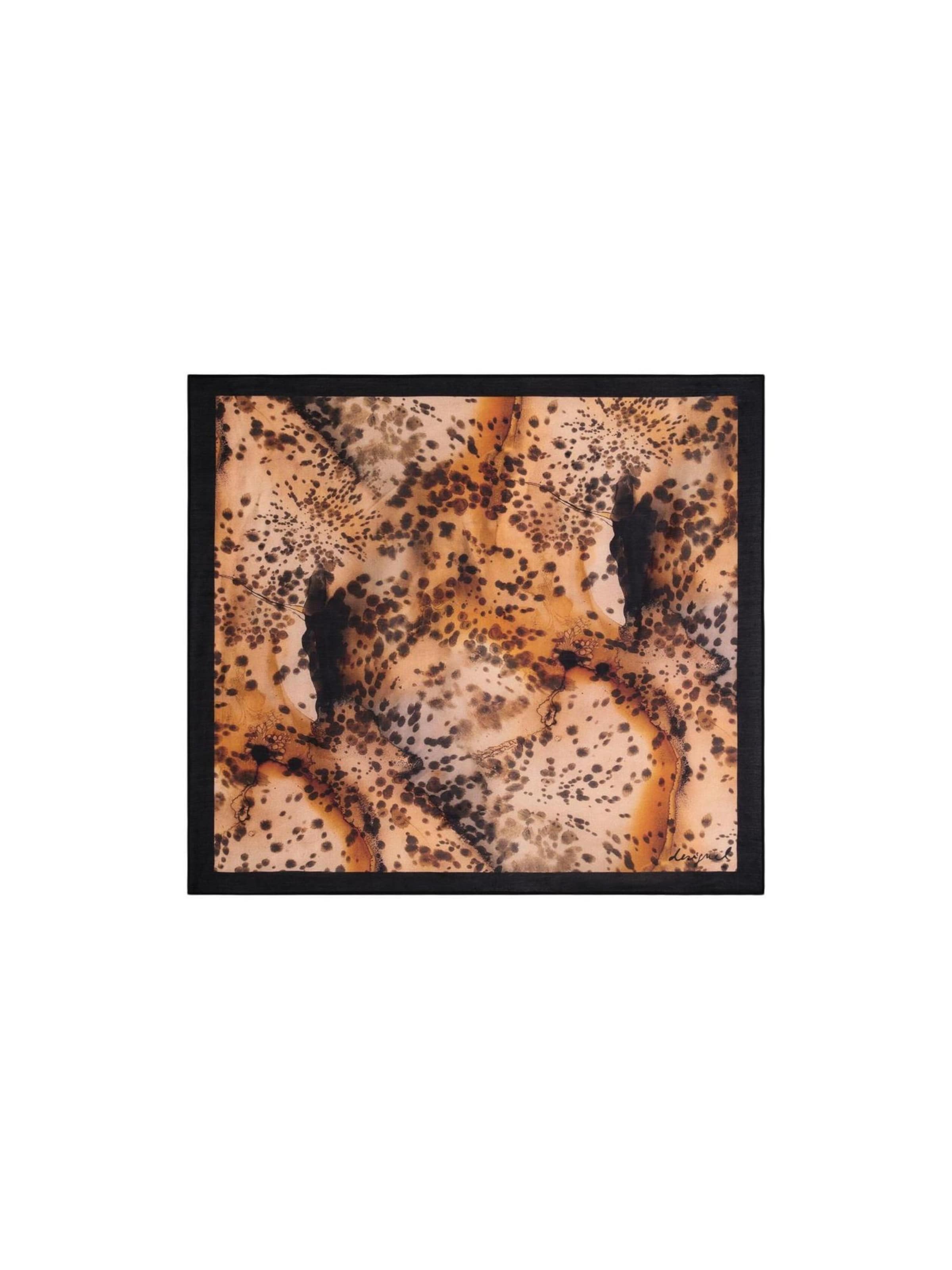 Foulard 'FOU_REPRISE HONEY 26SAWA33' di Desigual in beige: frontale