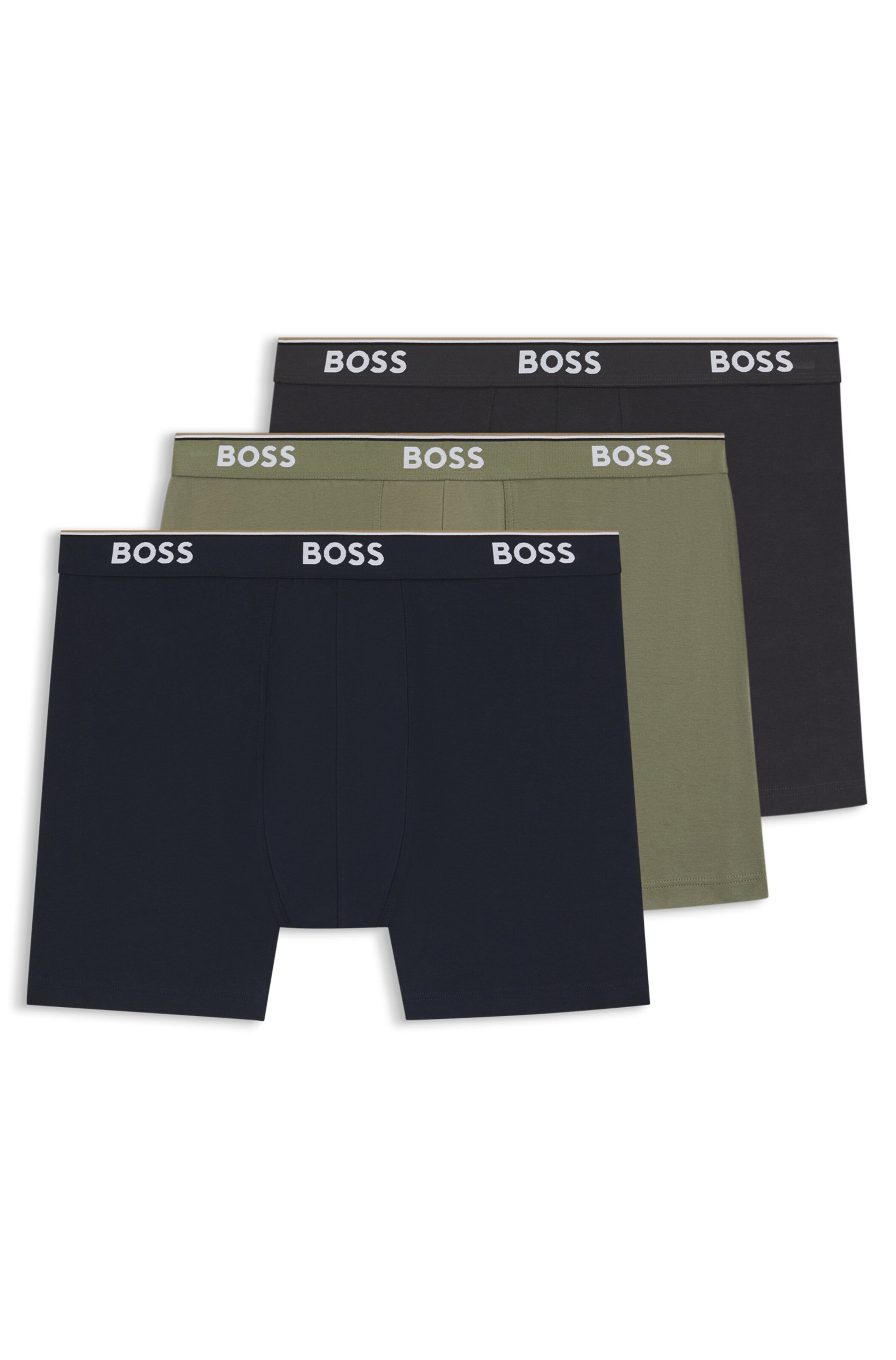 BOSS Boxer shorts in Blue: front