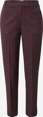 SCOTCH & SODA - Slimfit Pantalón de pinzas 'Lowry' en rojo: frente