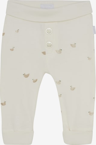 Noppies Tapered Broek 'Neal' in Wit: voorkant