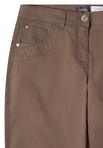 CECIL Regular Pants in Beige