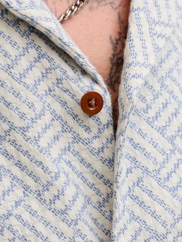 Comfort fit Camicia di JACK & JONES in beige