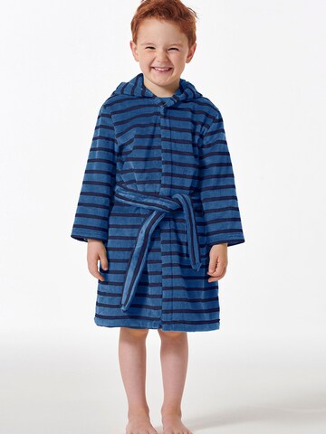 SCHIESSER - Albornoz ' Boys World ' en azul: frente