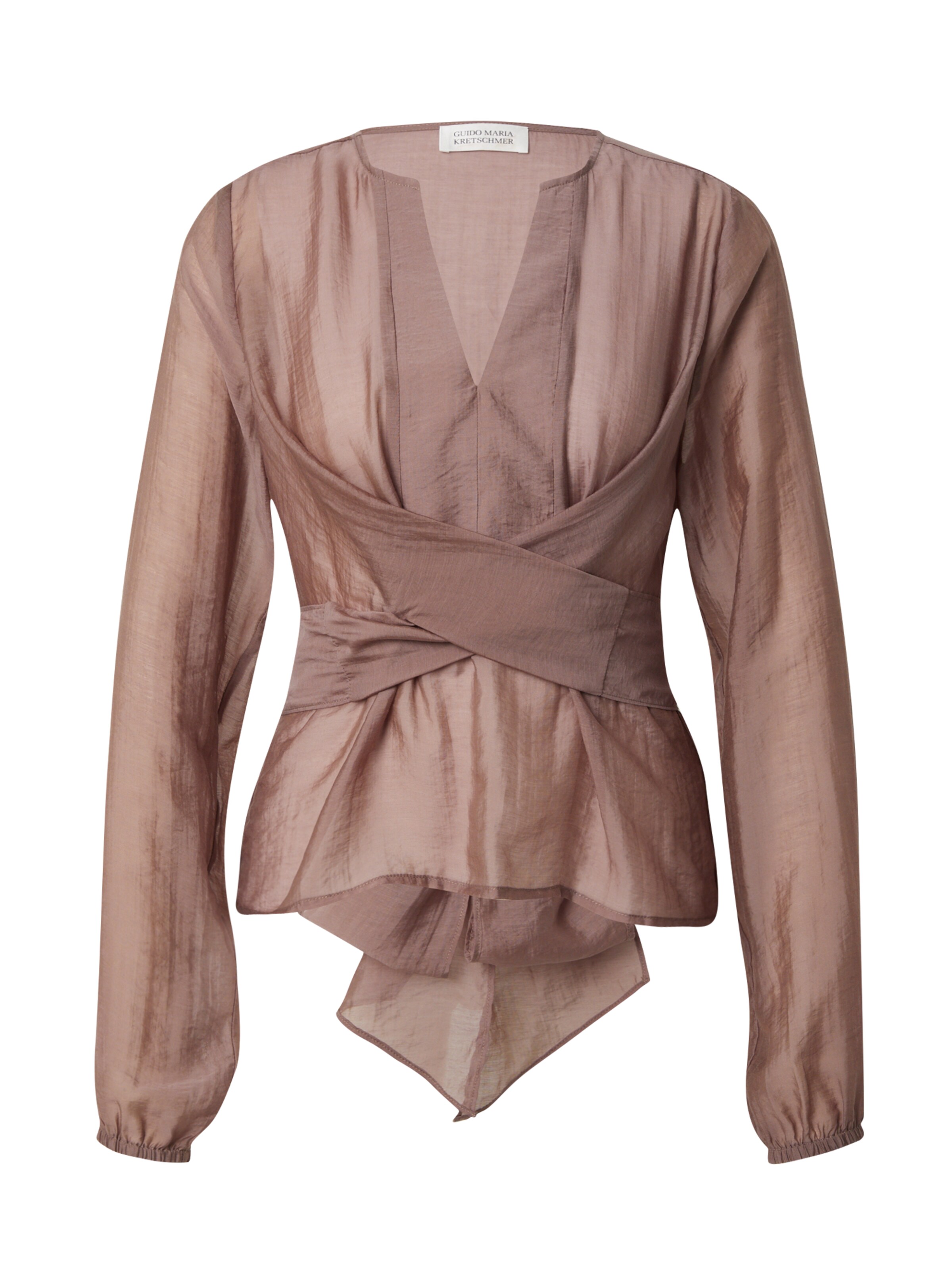 Guido Maria Kretschmer Women Блузка 'Christiana' в Коричневый: спереди