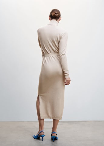 MANGO Knitted dress 'Vieira' in Grey