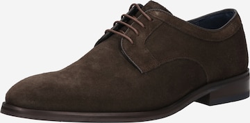 JOOP! Lace-Up Shoes in Brown: front