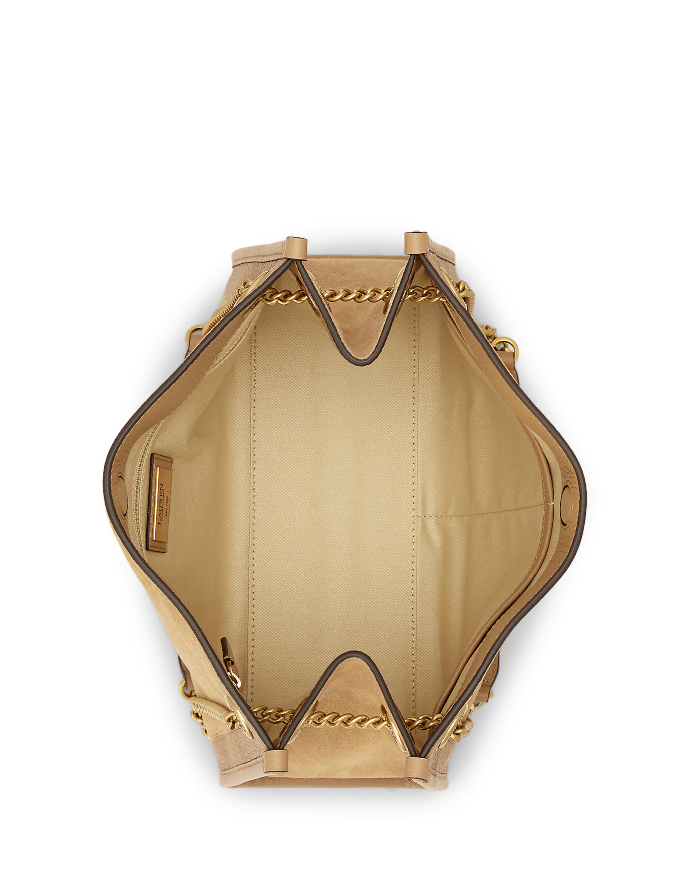 Lauren Ralph Lauren - Shopper 'BRDLY' em bege