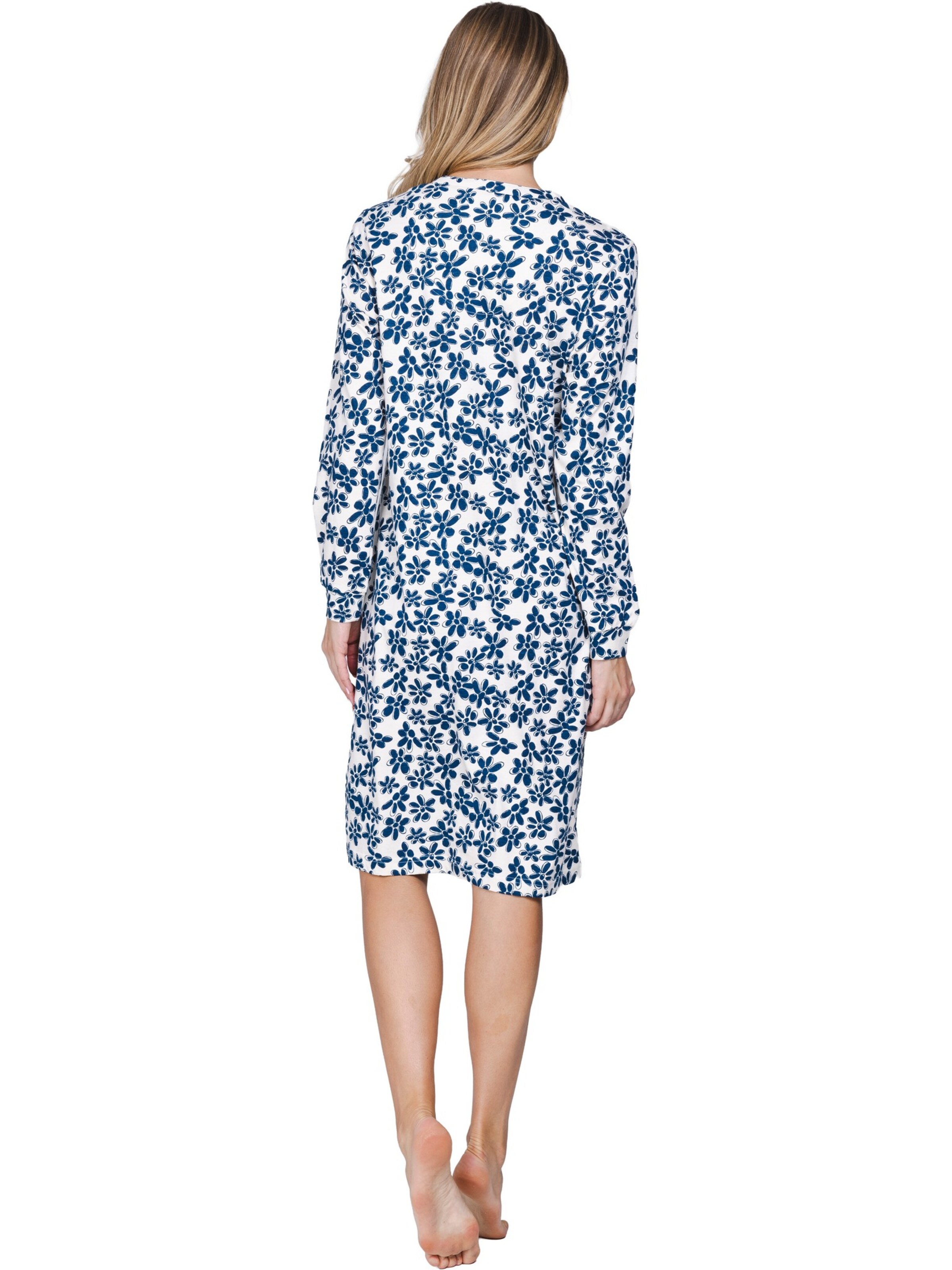 Chemise de nuit 'Nordic Bloom' Pastunette en beige