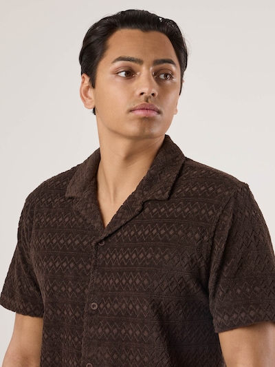 Denim Factory Chemise 'Resort' en XXL en marron, Vue avec produit