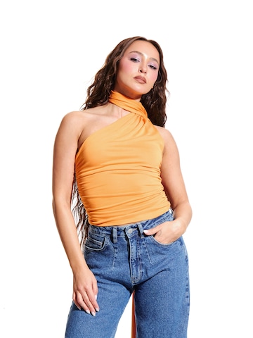 sry dad. co-created by ABOUT YOU Top in Orange