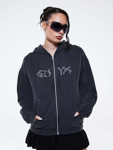 SHYX Sweatjacke 'Elva' in Grau: predná strana