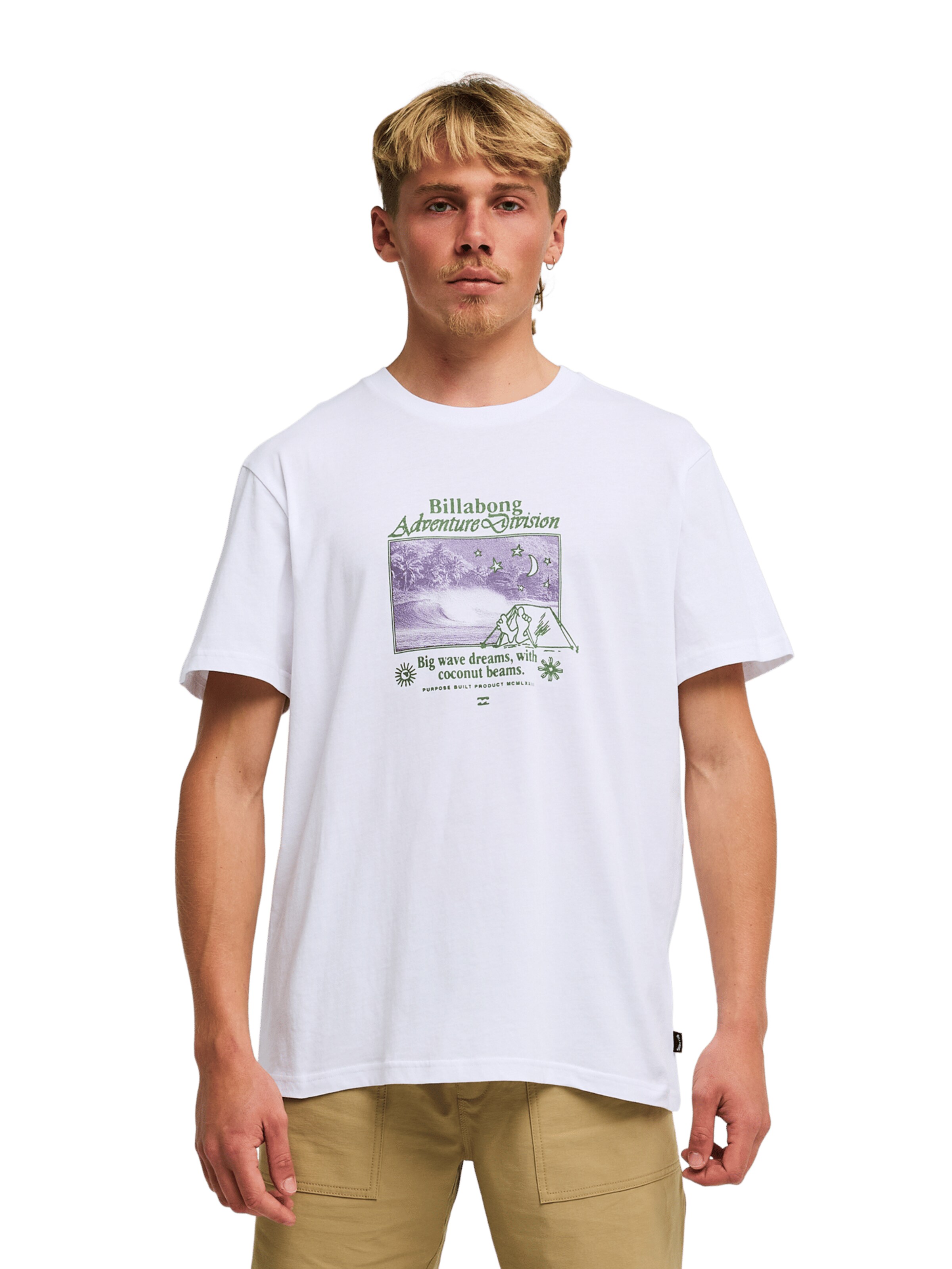 BILLABONG Shirt 'Beams' in White: front