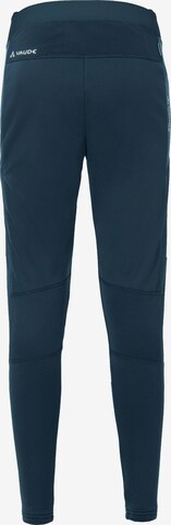 VAUDE Skinny Outdoor Pants 'Larice' in Blue