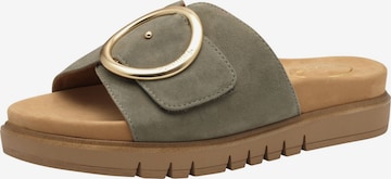 Zoccoletto di Tamaris in verde: frontale