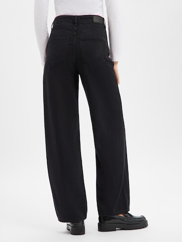 Marc O'Polo DENIM Zvonové kalhoty Džíny 'Tomma' – černá