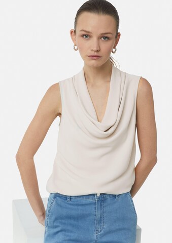 COMMA Top in Beige: Vorderseite