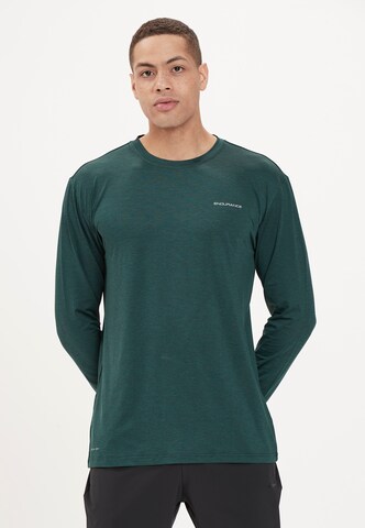 ENDURANCE Toiminnallinen paita 'Mell' värissä vihreä: edessä