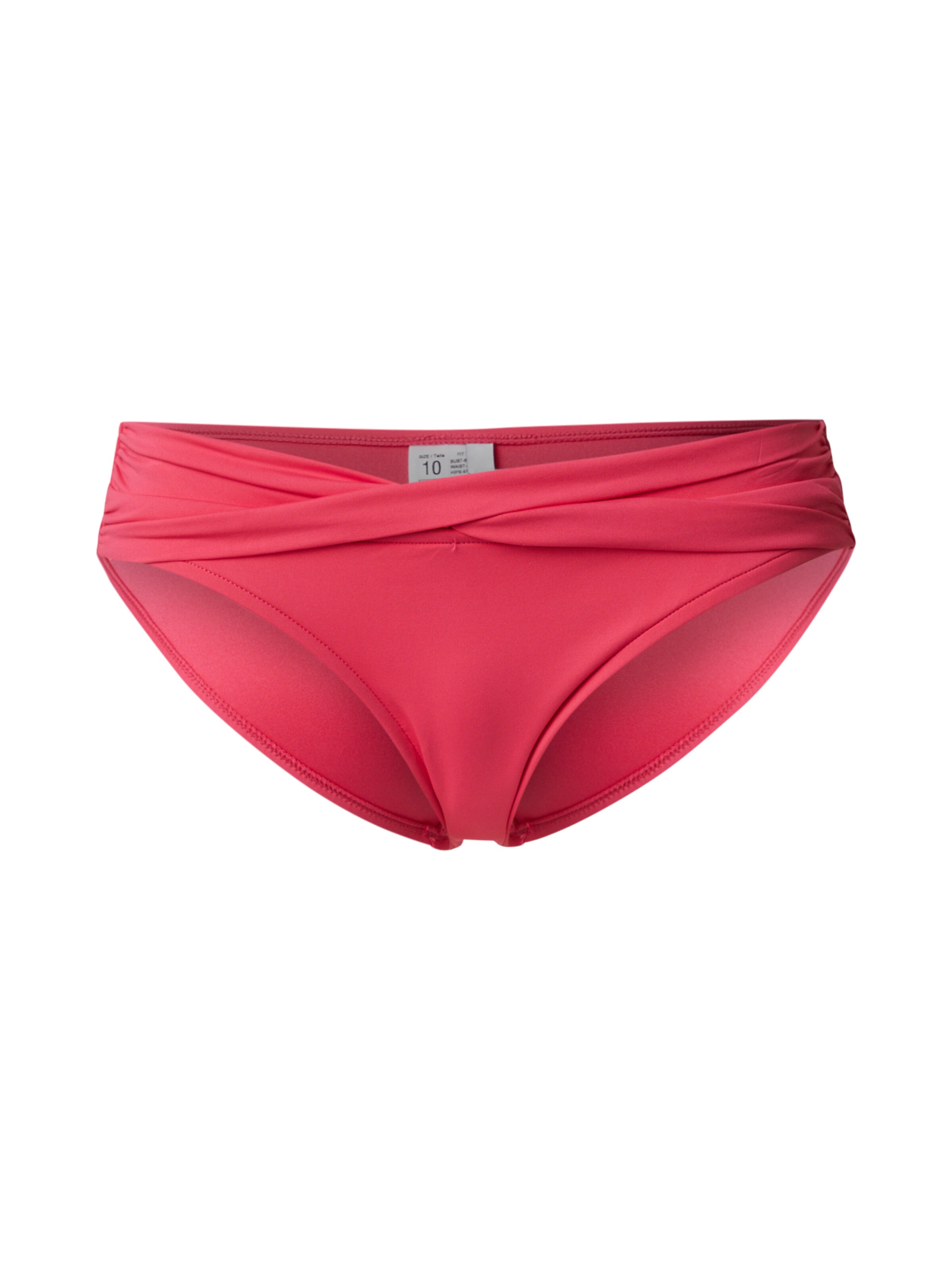 Seafolly Bas de bikini en framboise, Vue avec produit