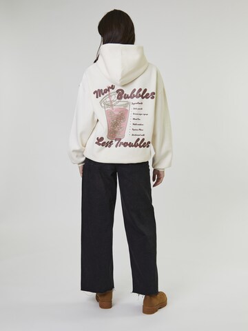 Sweat-shirt 'Bubble And Tea' South Beach en beige