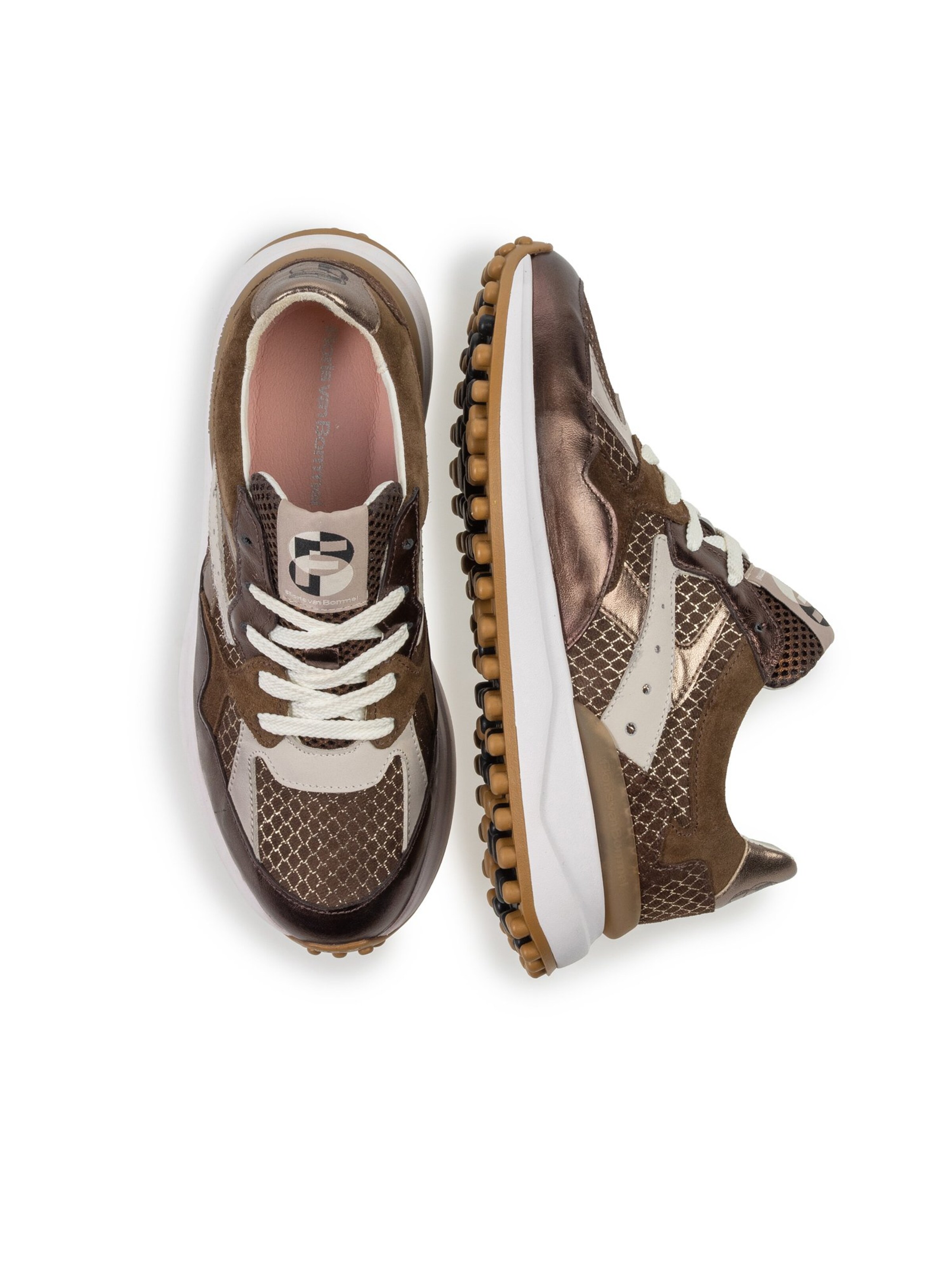 Floris van Bommel Sneaker 'Noppi 46' in Braun