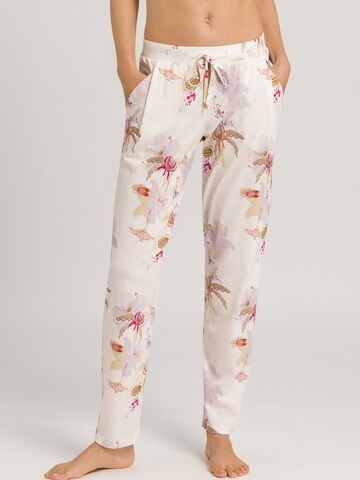 Hanro Pajama Pants in White: front