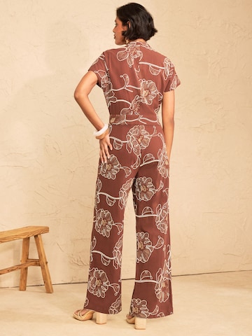 love & roses Jumpsuit in Braun