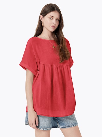 Imily Bela Bluza | rdeča barva