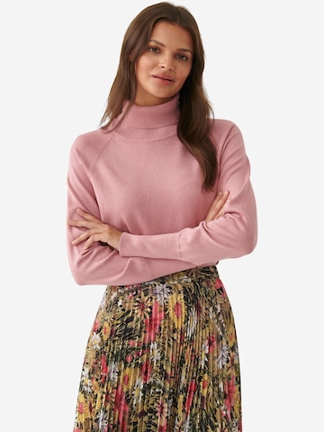 TATUUM Sweater 'Nekoki' in Pink: front