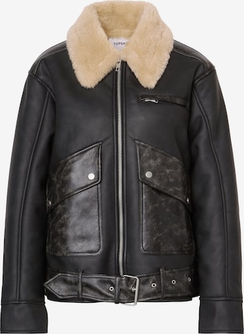 TOPSHOP Jacke 'TSSIGRID' in Schwarz: Vorderseite