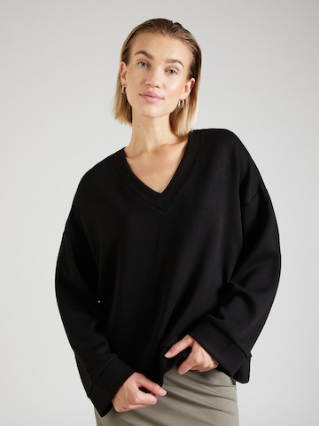 MSCH COPENHAGENSweater majica 'Petua Ima' - crna boja: prednji dio