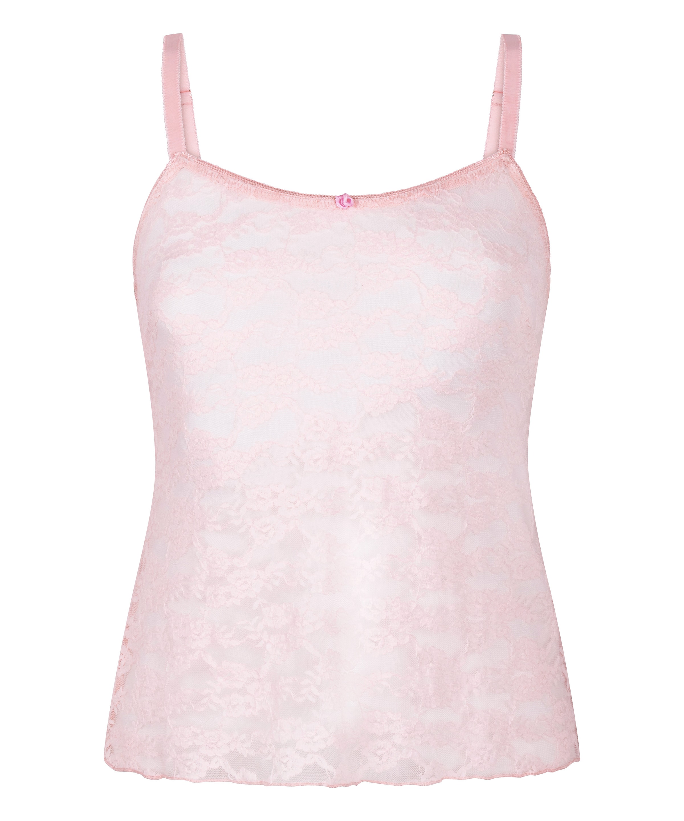 Hunkemöller Shirtbody en rose, Vue avec produit