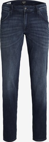 Jack & Jones Plus Slimfit Jeans 'Glenn Fox' in Blauw: voorkant