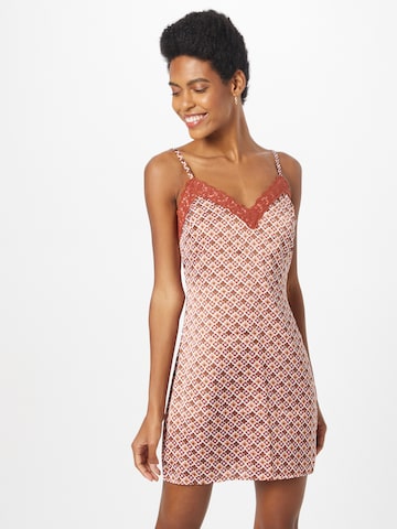 HOLLISTER Negligee 'EMEA' in Brown: front