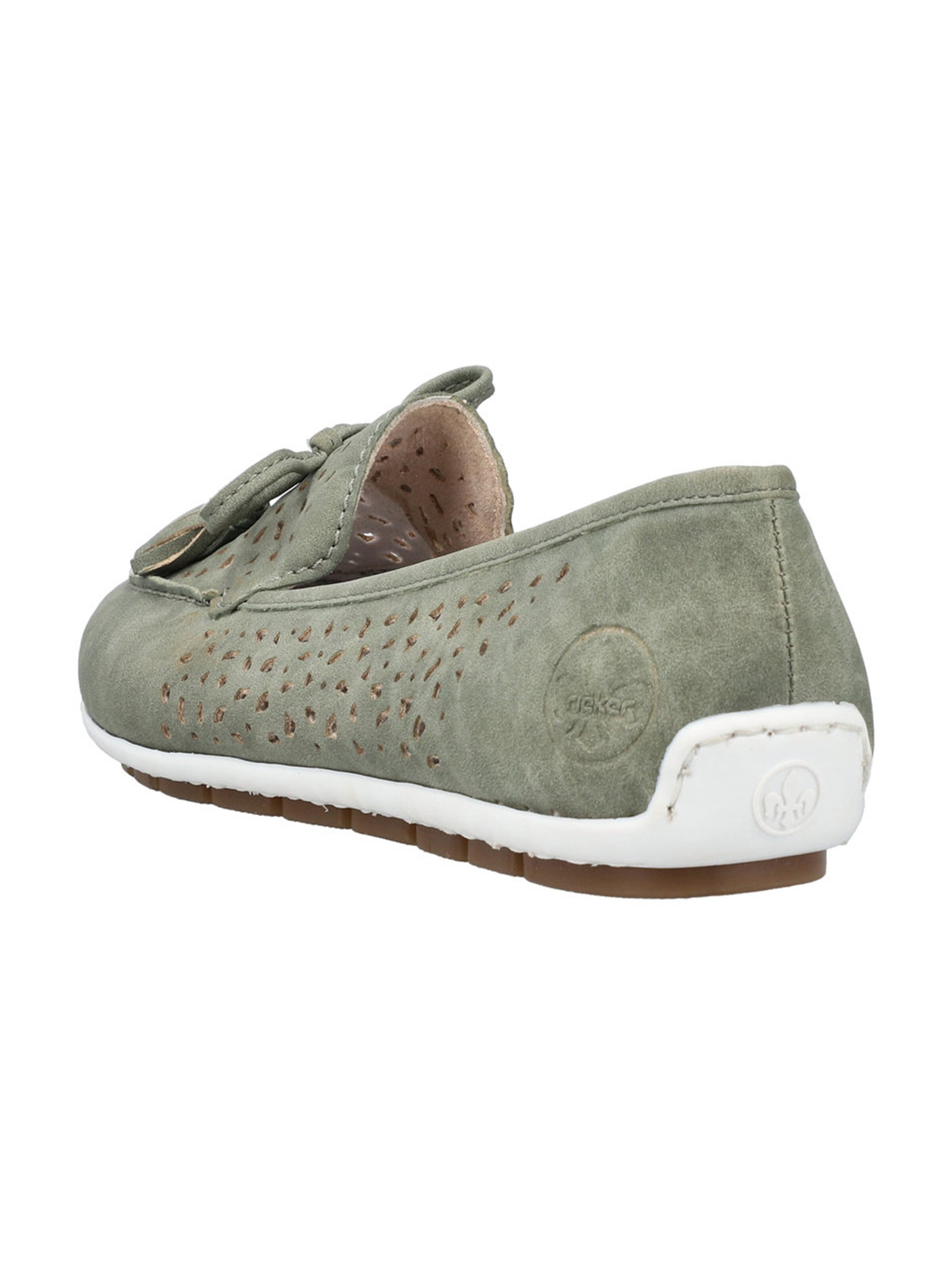 Rieker Mokasíny – zelená