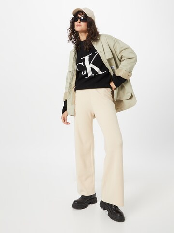Calvin Klein Jeans Pullover in Schwarz