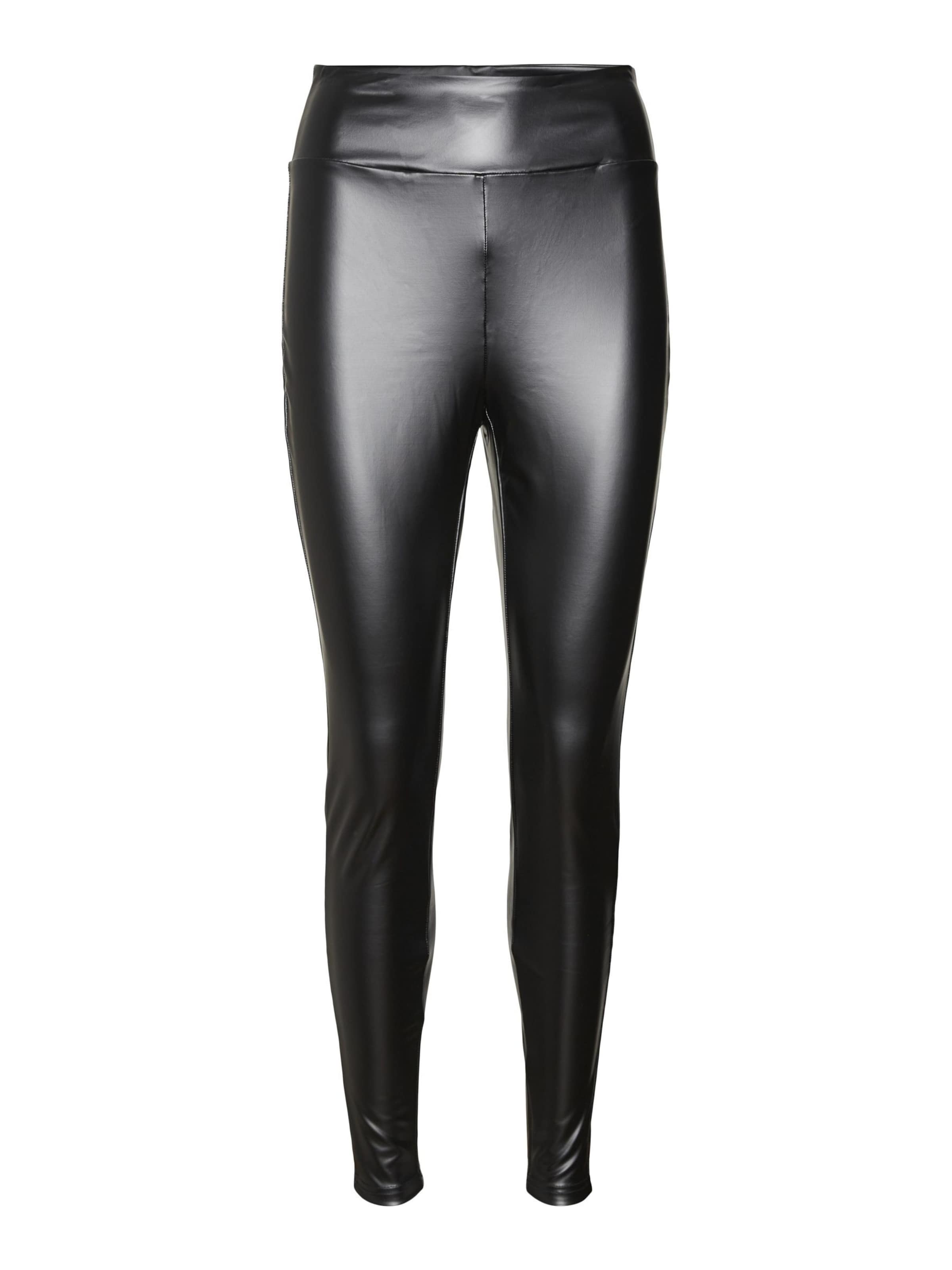 VERO MODA Skinny Leggings 'VMSuella' i sort: forside