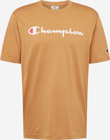 Maglia funzionale di Champion Authentic Athletic Apparel in marrone: frontale