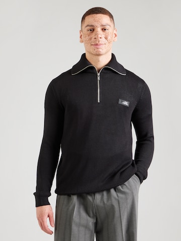 Karl Lagerfeld Sweater in Black: front