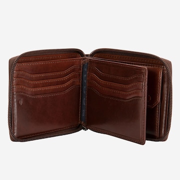 Porte-monnaies 'Norwegian' Jekyll & Hide en marron