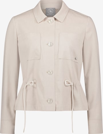 Betty & Co Between-Season Jacket in Beige: front